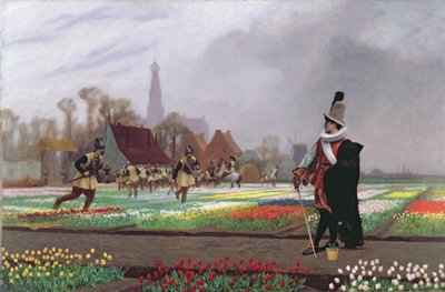 The Tulip Folly by Jean Leon Gerome